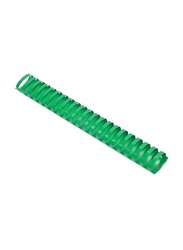 FIS 38mm Plastic Binding Rings, 340 Sheets Capacity, 50 Pieces, FSBD38GR, Green