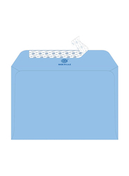 FIS Executive Laid Paper Envelopes Peel & Seal, 6.37 x 9.01 inch, 25 Pieces, Blue