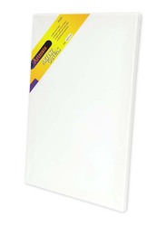 Artmate Stretched Back Stapled Canvas 280 GSM, JIGNE09-50 x 75, 50 x 75cm, White
