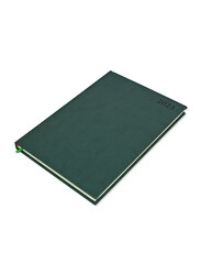 FIS 2023 Saturday & Sunday Combined English Diary, 320 Sheets, 70 GSM, A4 Size, FSDI47EP23GR, Green