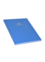 FIS Manuscript Notebook Set, 8mm Single Ruled, 2 Quire, 5 x 96 Sheets, 10 x 8 inch Size, FSMN10X82Q, Blue