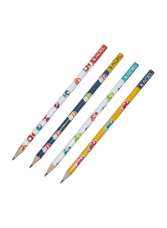 

Adel 72-Piece Sea World Pencil Set, ALPE2061130664, White/Blue/Yellow
