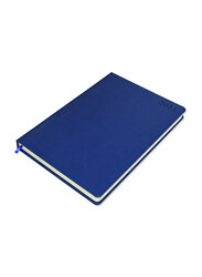 FIS 2023 1 Side Padded Cover English Diary, 384 Sheets, 70 GSM, A4 Size, FSDI45E23BL, Blue