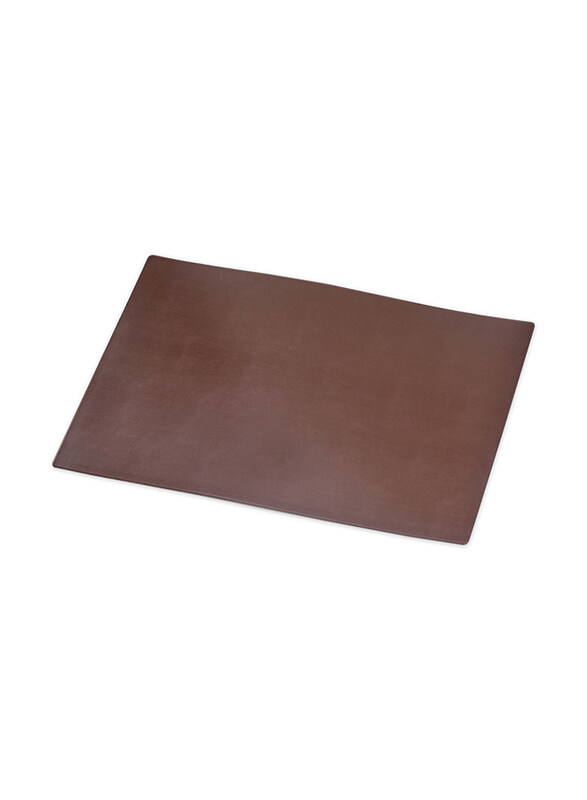 FIS Executive Desk Blotter, Dark Brown