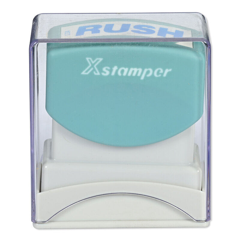 

FIS Artline X-Stamper, "FAXED", with line Below Red Ink Color & Faxing Clip Art in Blue Ink Color, Pack in Hard Plastic Case-ARXTCXBN2023