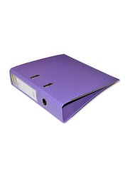 FIS PP Lever Arch File Folder, 8cm, A4 Size, 24 Pieces, FSBF8A4PVIOF, Purple