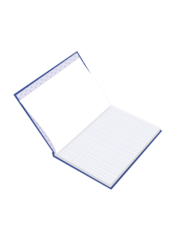 FIS Manuscript Notebook, 5mm Square, 2 Quire, 96 Sheets, 210 x 297mm, A4 Size, Fsmna42q5mm, Blue