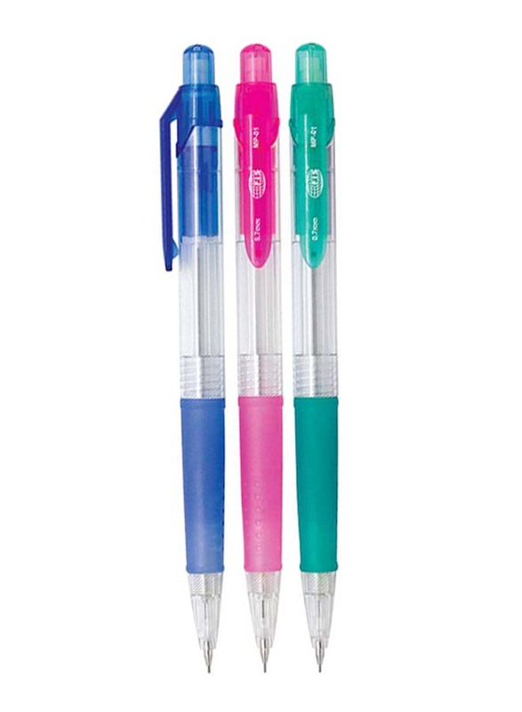 إف آي إس طقم أقلام رصاص ميكانيكي من 36 قطعة ، 0.7 مم ، FSMP-01 ، متعدد الألوان