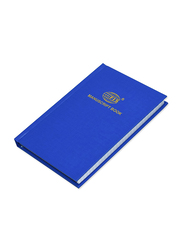 FIS Manuscript Notebook Set, 5mm Square, 3 Quire, 5 x 144 Sheets, A6 Size, FSMNA63Q5MM, Blue