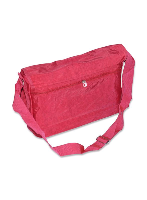 Penball Arabesque Big Shoulder Bag, Red