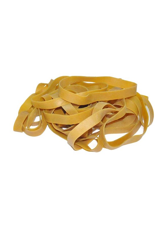 FIS 10 Boxes Pure Rubber Band, Yellow