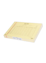 FIS Arabic/English Language Salary Card, 100-Piece, 210 x 297mm, A4 Size, FSCLOSN, Yellow