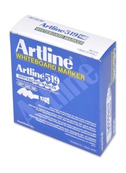 Artline 12-Piece White Board Marker Set, 2.0-5.0mm, ARMK519BK, Black