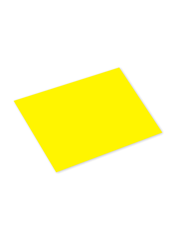 FIS Coloured Cards, 100 Pieces, A4 Size, FSCH16021297LE, Yellow