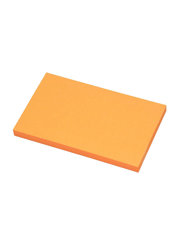 

FIS Fluorescent Sticky Notes Set, 3 x 5 inch, 12 x 100 Sheets, FSPO35FOR, Orange