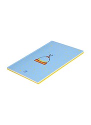 FIS Hard Cover Single Line Notebook Set, 5 x 100 Sheets, A4 Size, FSNBA419-08, Multicolour