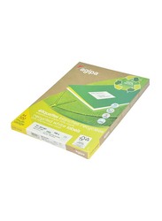 Agipa Recycled Multipurpose Label, 70 x 37mm, 2400 Labels, 100 Sheets, A4 Size, APLA101187, White