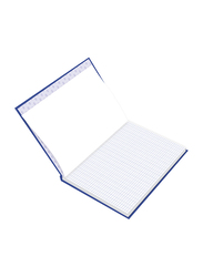 FIS Manuscript Notebook, 8mm Square, 2 Quire, 96 Sheets, F/S 210 X 330mm, FSMNFS2Q5MM, Blue