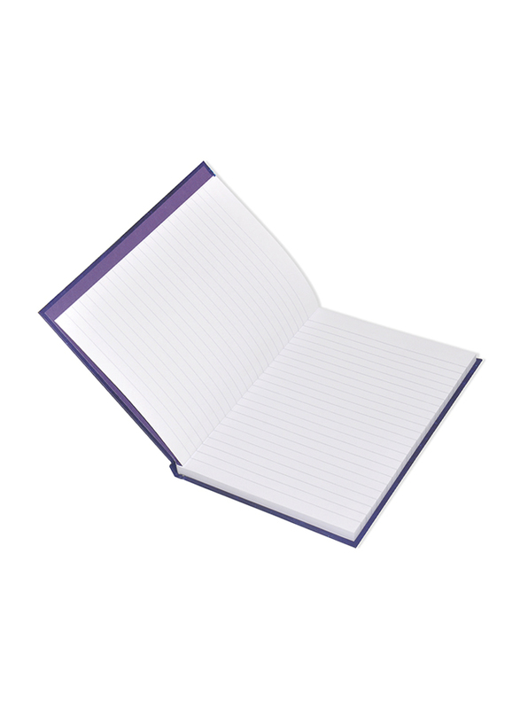 Light Hard Cover Single Ruled Notebook, 5 x 100 Sheets, A5 Size