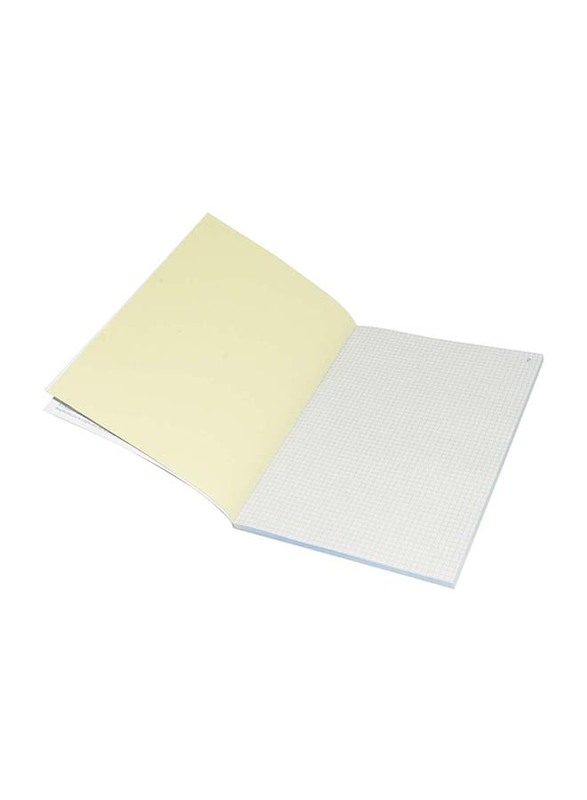 FIS 10-Piece Square NCR Paper Duplicate Book Set, 5mm, A4 Size, FSDUA45MMNCR, Multicolor