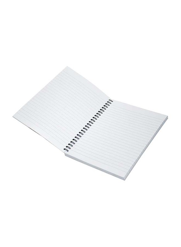 Light 10-Piece Spiral Soft Cover Notebook, Single Line, 9 x 7 inch, 100 Sheets, LINB971805S, Beige