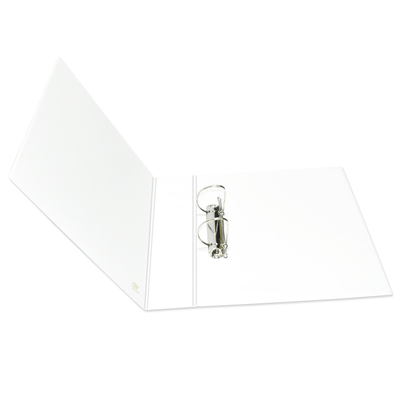 FIS 2D Ring Presentation Binder, A4 Size, 50mm Ring Size, 3 Inch Spine, FSBD250DPB, White