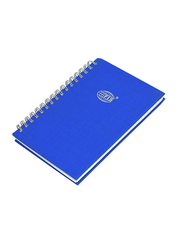 FIS Manuscript Notebook Set, 5mm Square, 2 Quire, 5 x 96 Pages, A6 Size, FSMNA62Q5MSB, Blue