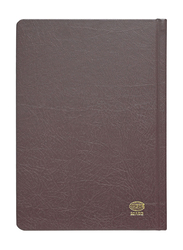 FIS 2024 Arabic/English Golden Diary, 384 Sheets, 60 GSM, A5 Size, FSDI23AEG24CH, Chocolate