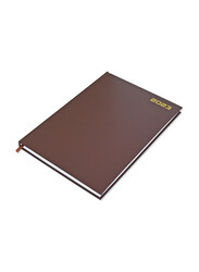 FIS 2023 Saturday & Sunday Combined English Diary, A4 Size, FSDI47E23CH, Chocolate