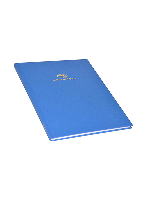 FIS Manuscript Notebook Set, 8mm Single Ruled, 5-Piece, 10 x 8Inch, 96 Sheets, FSMN10X82Q, Blue