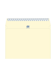 FIS Executive Laid Paper Envelopes Peel & Seal, 12 x 9 Inch, 25 Pieces, Camelle Off White