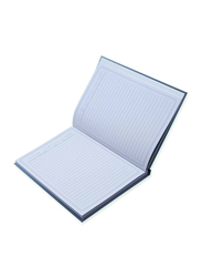 FIS Oman Hard Cover Notebook, 18 x 25cm, 5 x 100 Sheets, FSNBOM100ASBL, Siera Blue