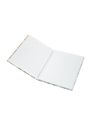 لايت دفتر ملاحظات بغلاف صلب حلزوني مكون من 5 قطع ، سطر واحد ، 10 × 8 بوصة ، 100 ورقة ، LINBS1081807 ، متعدد الألوان