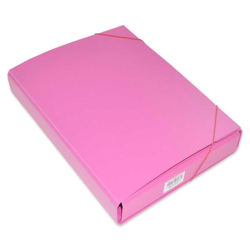 

FIS PP Document Bag with Elastic Band, 235 x 347mm, FSBD1211PI, Pink