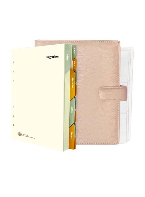 

FIS Italian PU Romantic Organizer, 110 x 170mm, FSOR1117123GY, Grey