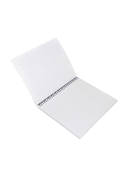 FIS Light Spiral Soft Cover Notebook, 100 Sheets, 10 Pieces, LINB1081610S, Multicolur