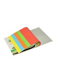 FIS 12-Piece Colored Scrap Book Binding, 20 Sheets, 160 GSM, A4 Size, FSSKSCBA420, Multicolor