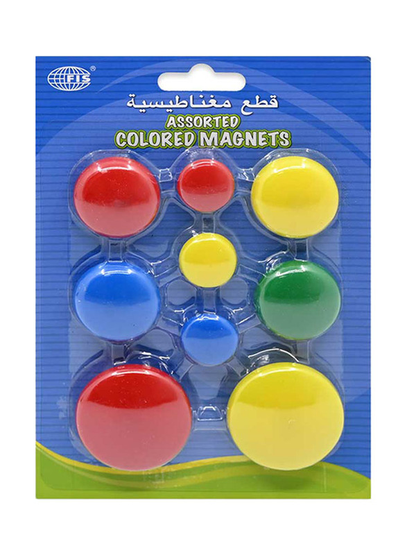 FIS Magnets Set, 3 Pack, FSMIA, Multicolour