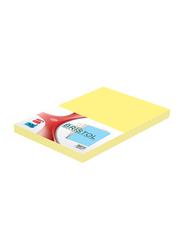 FIS Bristol Board Pocket, 100-Pieces, 240 GSM, A5 Size, FSBI240A5YL, Yellow