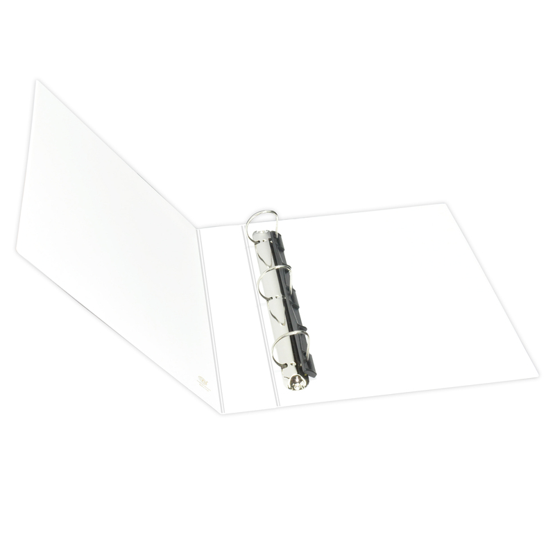 FIS 3D Ring Presentation Binder, A4 Size, 40mm Ring Size, 2.25 Inch Spine, FSBD340DPB, White