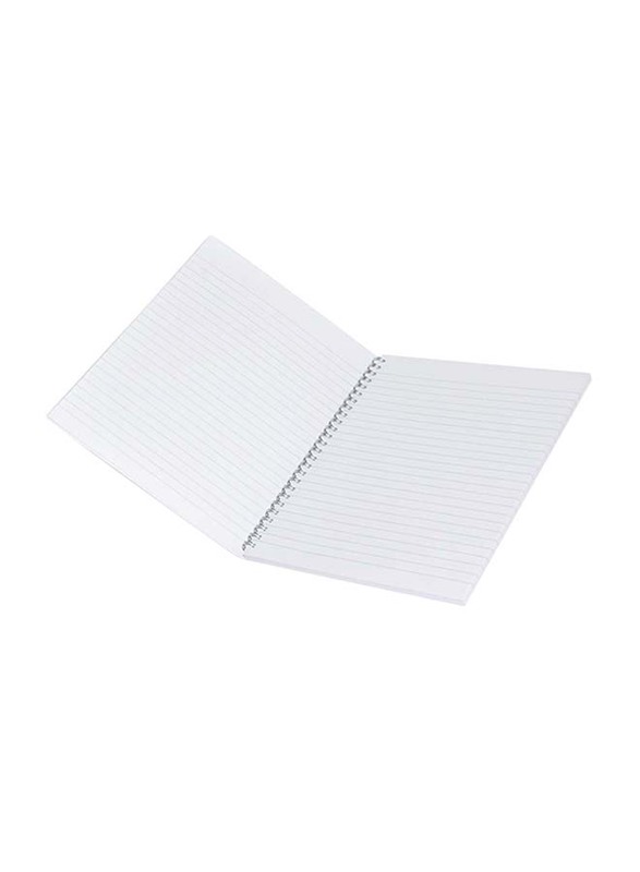 FIS Spiral Soft Cover Single Line Notebook Set, 9 X 7 inch, 10 Piece x 100 Sheets, FSNB971903S, Multicolour