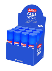 Artline Glue Stick 40g, 12 Pieces, White