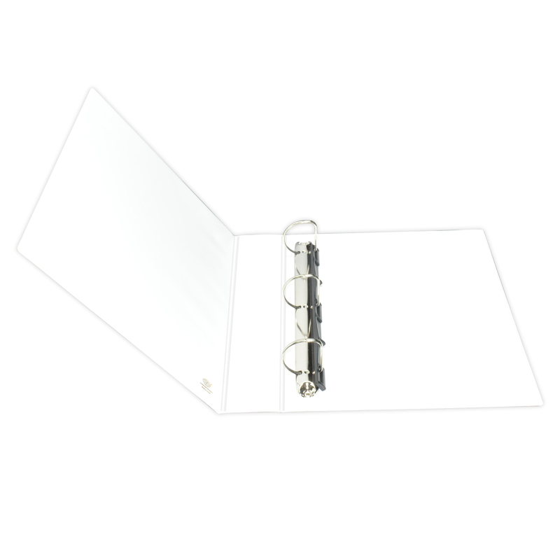 FIS 3D Ring Presentation Binder, A4 Size, 45mm Ring Size, 2.5 Inch Spine, FSBD345DPB, White