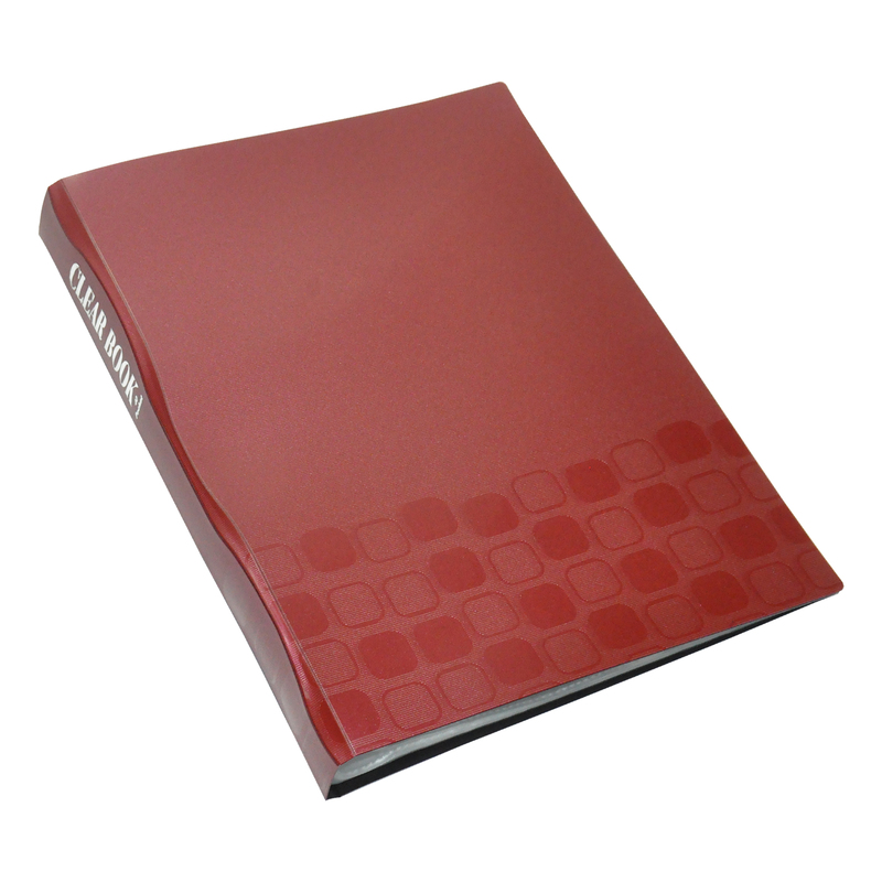 Clear Book, 40 Pockets, A4 Size, AIPGPKRB-40A, Brown