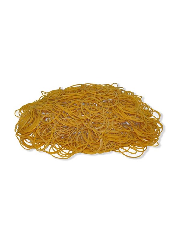 FIS Pure Rubber Bands, 16 Size, Yellow