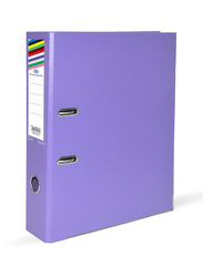FIS PP Box File, 8cm Spine, 50 Piece, FSBF8PVIO, Purple