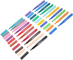 Artline 168-Piece Stix Brush Marker, Multicolour