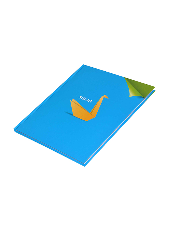 FIS Light Design Hard Cover Notebook, 100 Sheets, 5 Piece, LINB1081001304, Blue