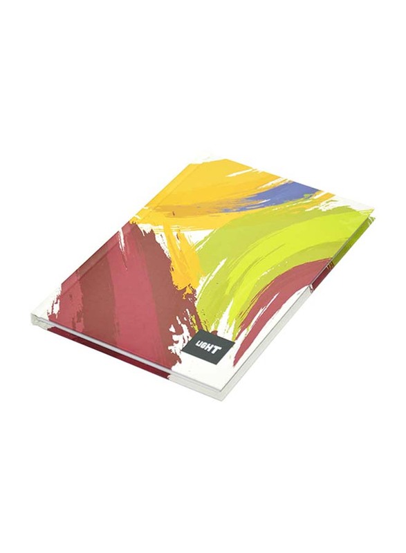 Light 5-Piece Hard Cover Notebook, Single Line, 100 Sheets, A4 Size, LINBA41804, Multicolour