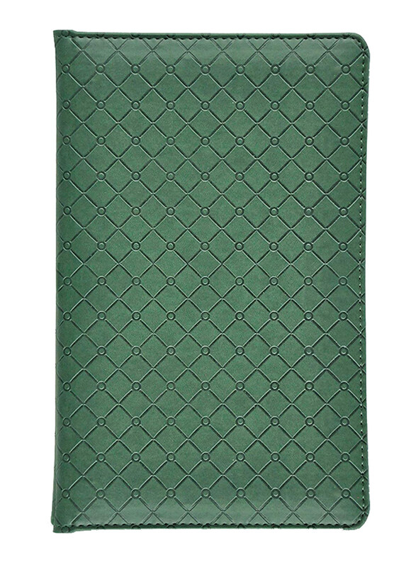 

FIS Executive Italian PU Bill Folders Covers with Magnetic Flap & Pen Holder Round Corners Gift Box, 155 x 245mm, FSCLBFGRD2, Green